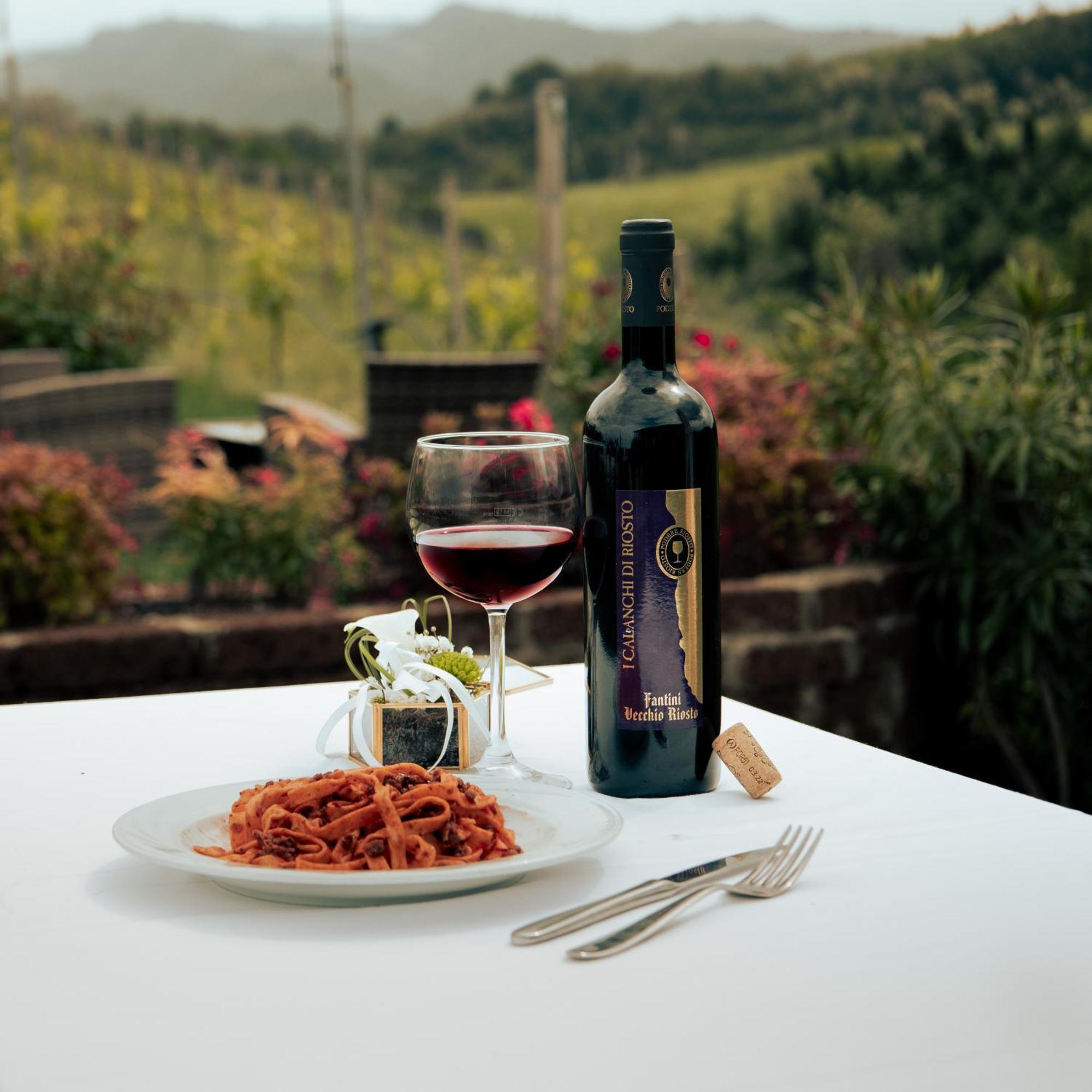 Podere Riosto Cantina&Agriturismo Pianoro Exteriör bild